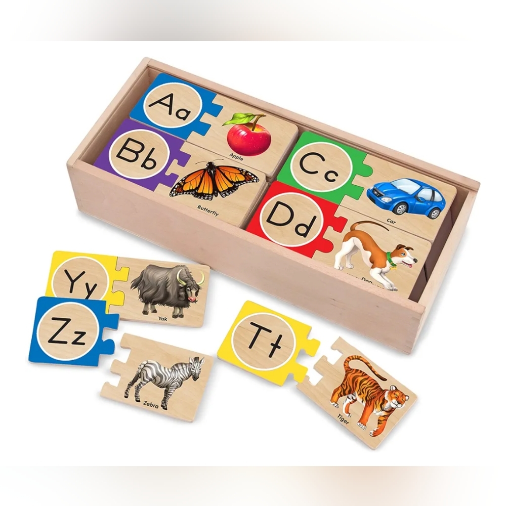 Melissa & Doug Self Correcting Letter Puzzles